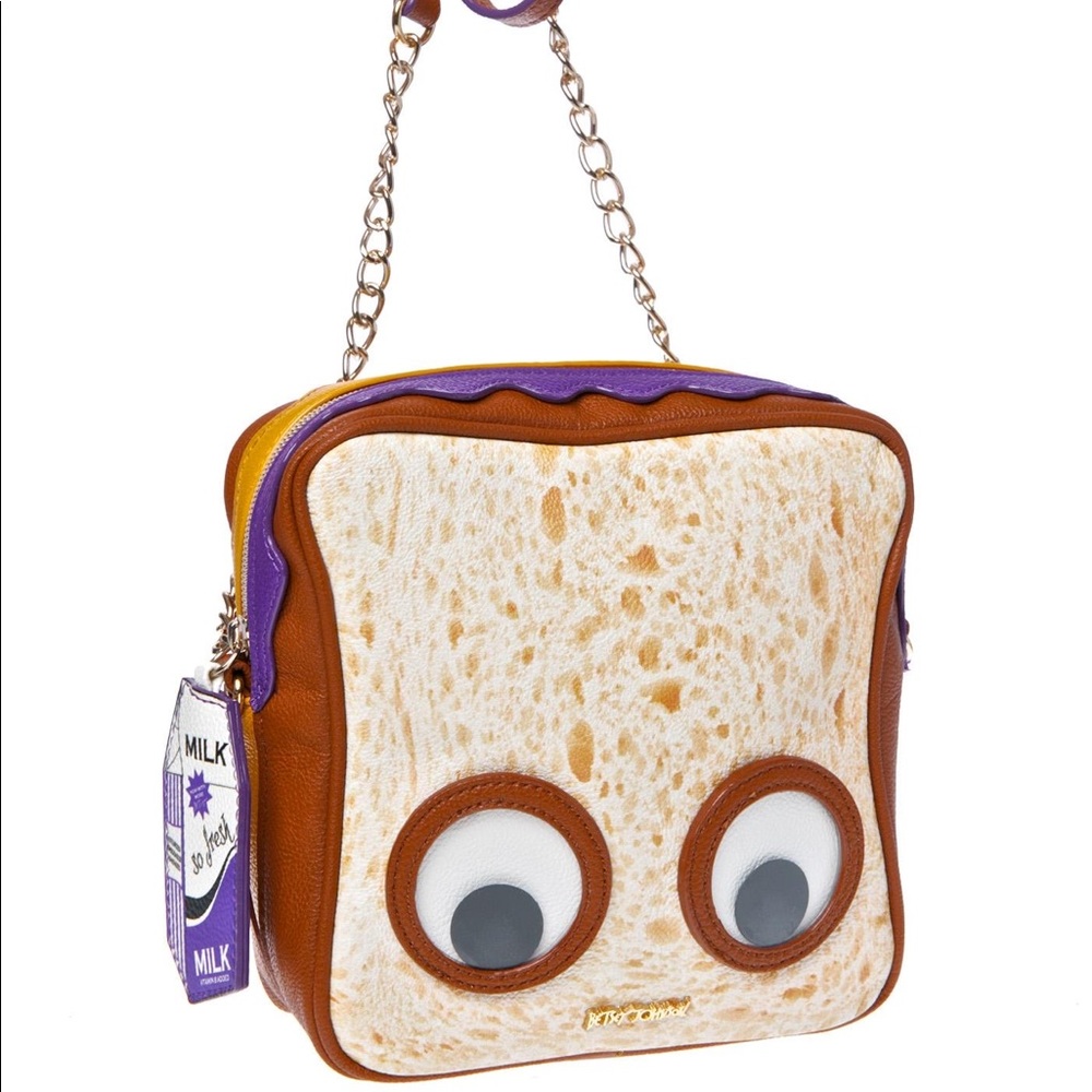 Betsey Johnson Peanut Butter Sandwich Purse